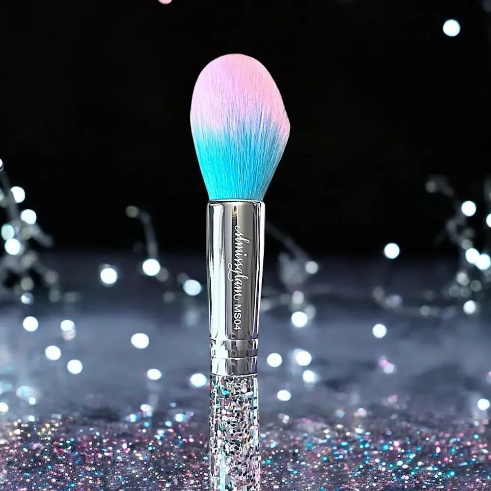 Slmissglam Glitter Face Trio 3pc Makeup Brush Set Brand New In Package MSRP $45